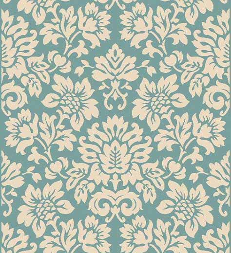 damask wallpaper. We#39;re going with new wallpaper